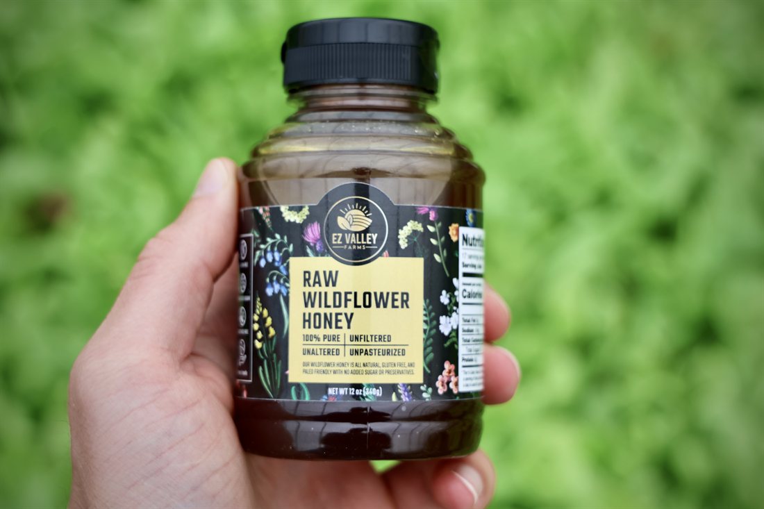Raw Wildflower Honey — 12 oz jar