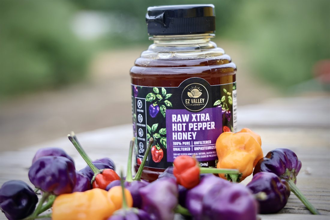 Raw Xtra Hot Honey — 12 oz jar